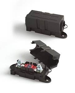 [HMG1] FUSEHOLDER/ MEGAOTO Housing: PA66 - Screw: M8, 1-pol.