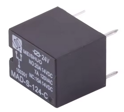 [MADS124C1] PCB-Relais 12V - Wechsler - 20A/30A (Kopie)
