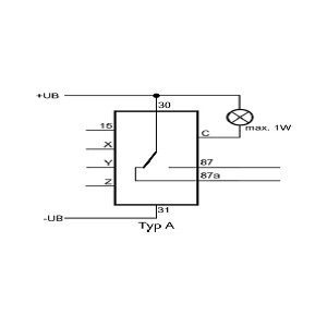 [MFR10000000] Multifunktionsrelais 12V/10A - Wechsler - 40 x 30 x 30mm