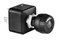 [MT10250200] Rotary Switch 0-I illuminated - 12V - Red