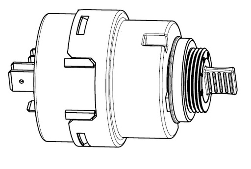 [MT103284x] Ignition Switch 0-I-II - without locking cylinder - for locking system DLP