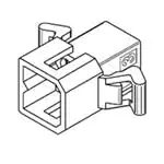 [03-09-2049] Socket housing, MOLEX, 4-pin, 2163 series 