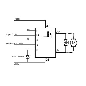 [PCR.301.000.3A] Proportionalregler 9-30V/7A - 40 x 30 x 30mm - CAN-Bus