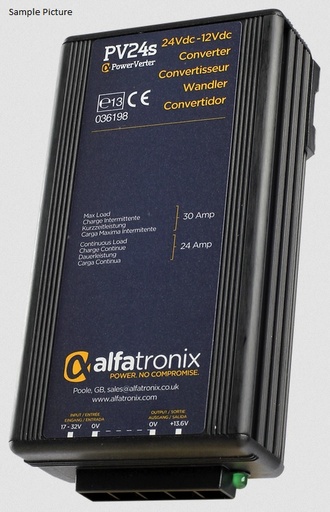 [PV18s] Voltage Converter 24V/12V AlfaTronix PowerVerter PV18s - non-isolated