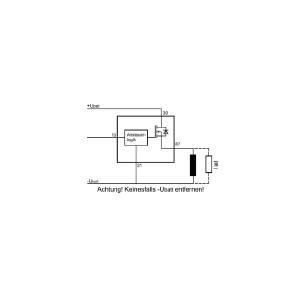 [SSR93010] Solid state relay pos - Input: pos. - Lug: optional - Current: 10A