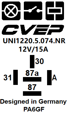 [UNI1220.5.074.NR] UNI1220.5.074.NR ausschaltverz. 0,75s nicht retriggerbar