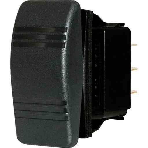 [V2BAS00C-CZB00-000] Carling Switch Contura 24V - (ON)-NONE-OFF - Rocker Contura III black - 8 Term Base