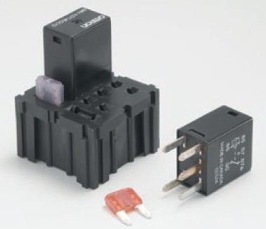 [03540551Z] 2-POSITION 280 MICRO RELAY + 2 POSITION MINI STYLE FUSE