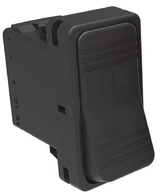 [V8D1S001-1ZZ00-000] Carling Rocker Switch Contura X - 12V - (ON)-OFF-(ON) - without illumination