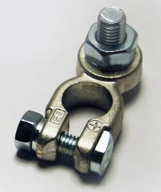 [0065032.1] Battery clamp (+) - ring cable lug screw connection M10 - 20mm 