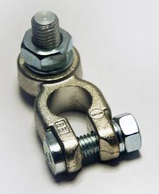 [0065122] Battery clamp (-) - ring cable lug screw connection M8 - 16mm 